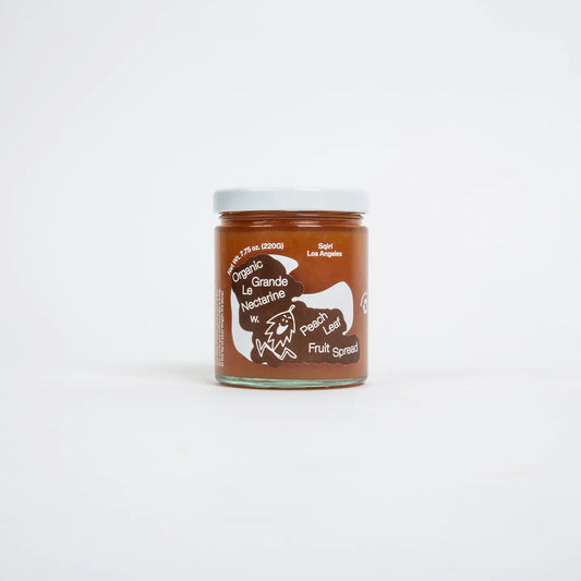 Masumoto Nectarine with Peach Leaf Fruit Spread