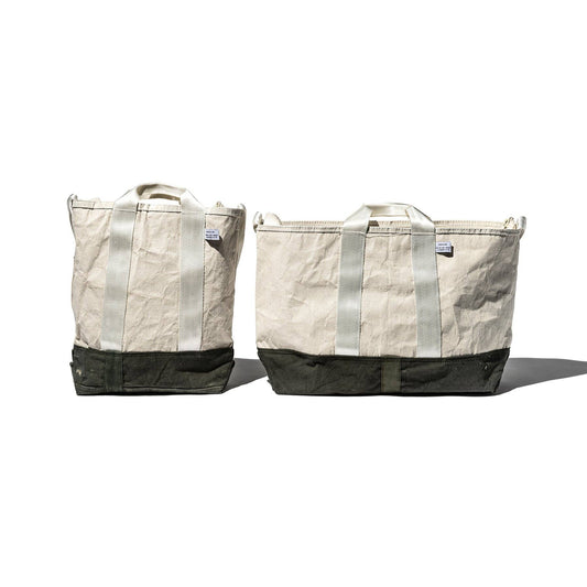 Laminated Fabric X Vintage Fabric Bag