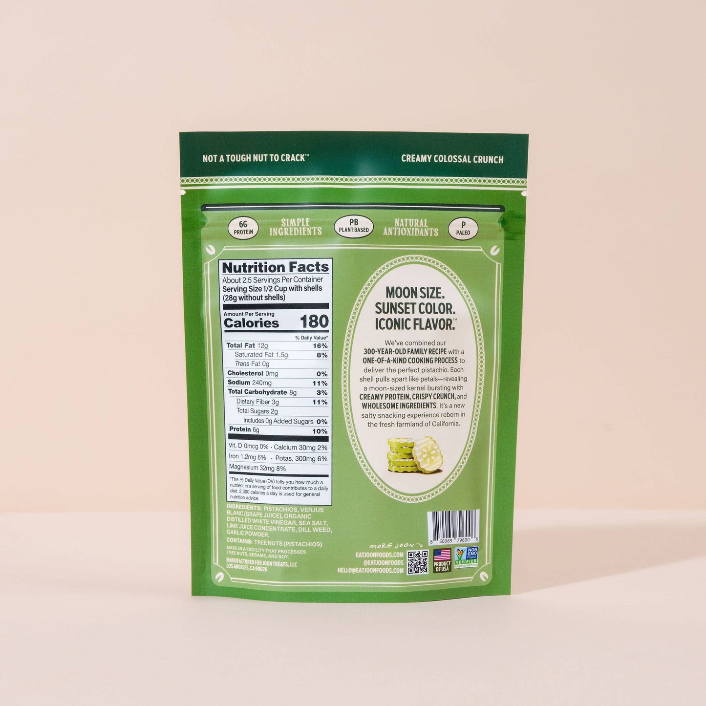 Joon Dill Pickle Pistachios - 4.5oz