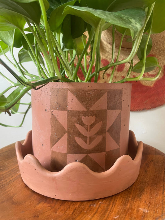 The Quilted Planter