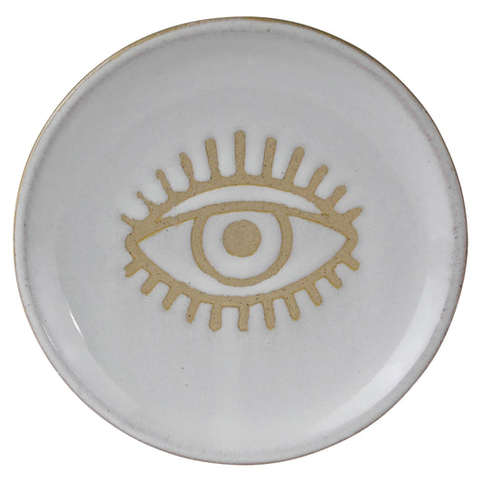 Ceramic Evil Eye Tray