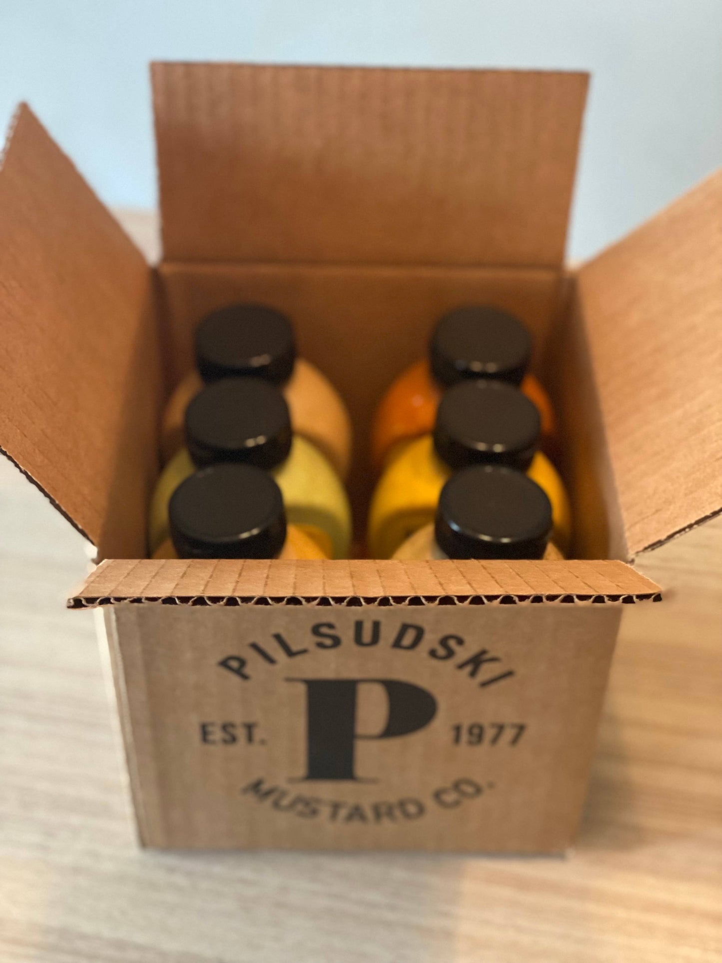Sweet Hot Mustard with Honey 12 oz squeeze