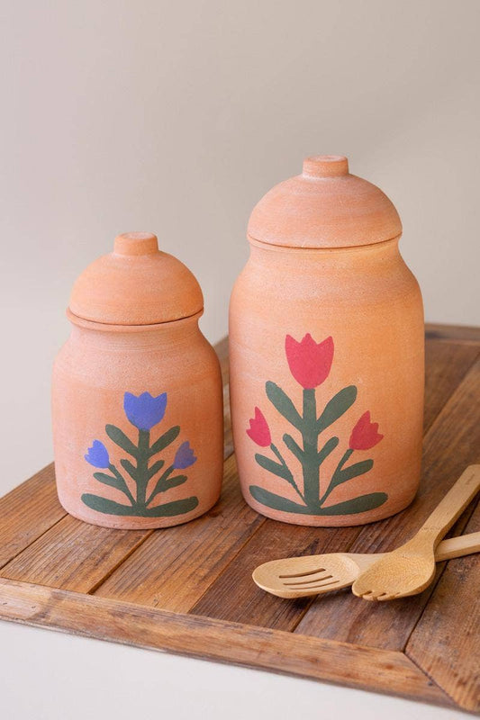Clay Canisters