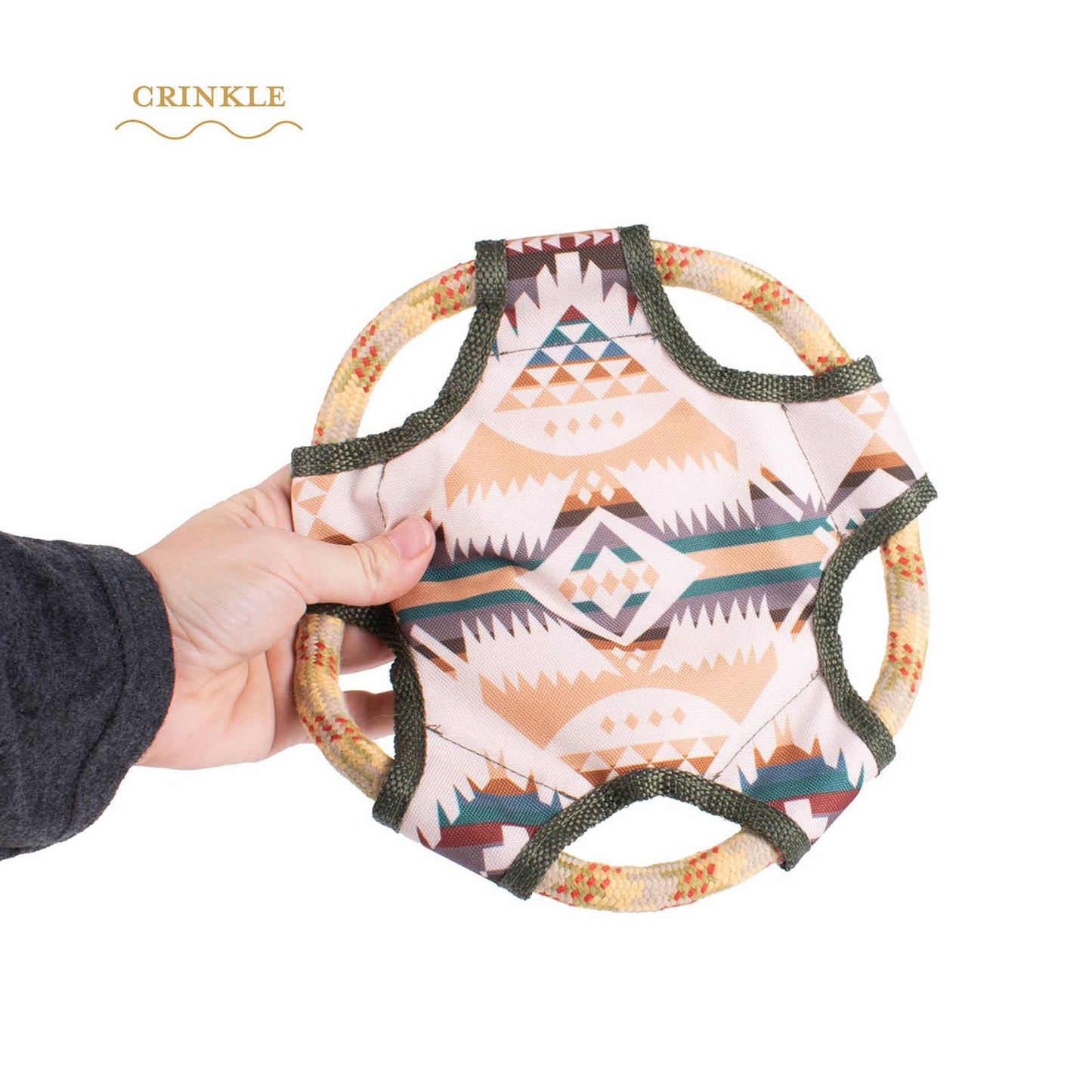 Pendleton Flying Disc Rope Dog Toy