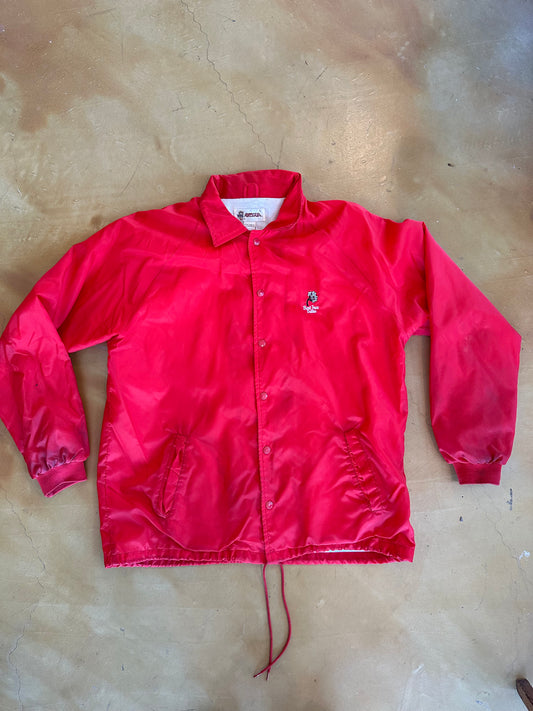 Red Antigua Windbreaker