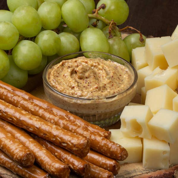 Polish Style Mustard with Horseradish 9 oz jar