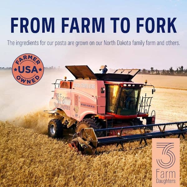 High Fiber Rotini - Gut Friendly, Low GI, USA Grown Pasta