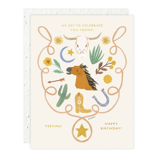 Yee Haw Card