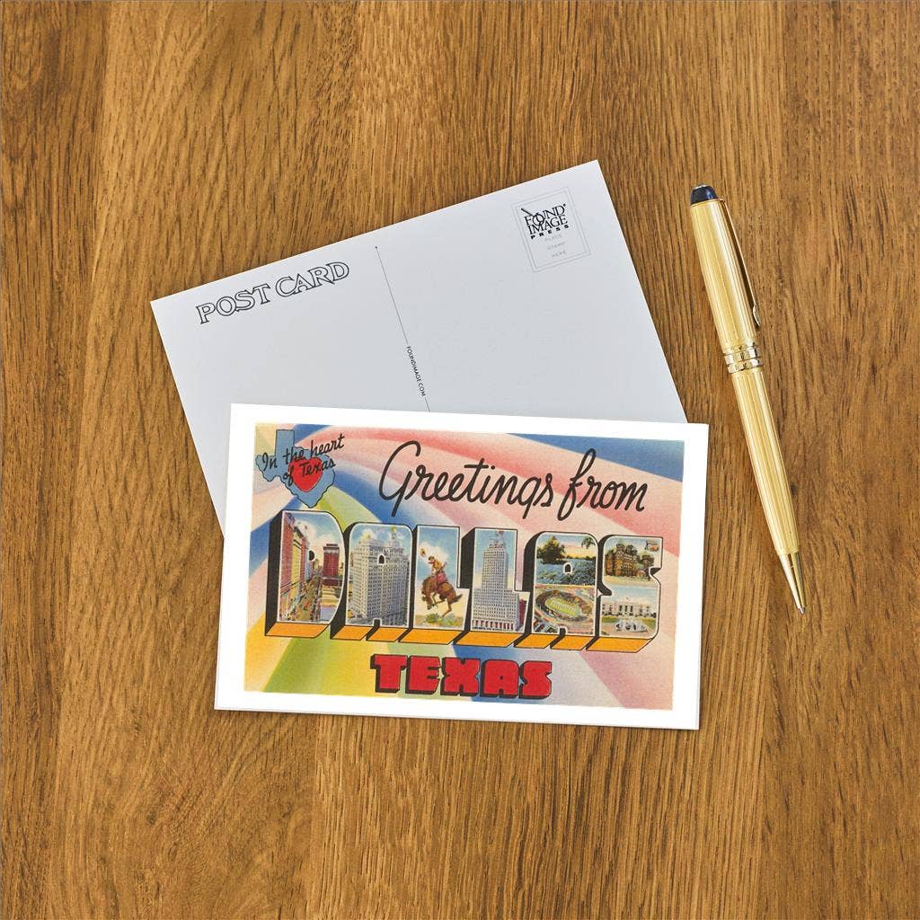 Greetings from Dallas, Texas Postcard
