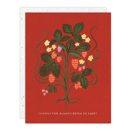 Sweet Strawberry Card