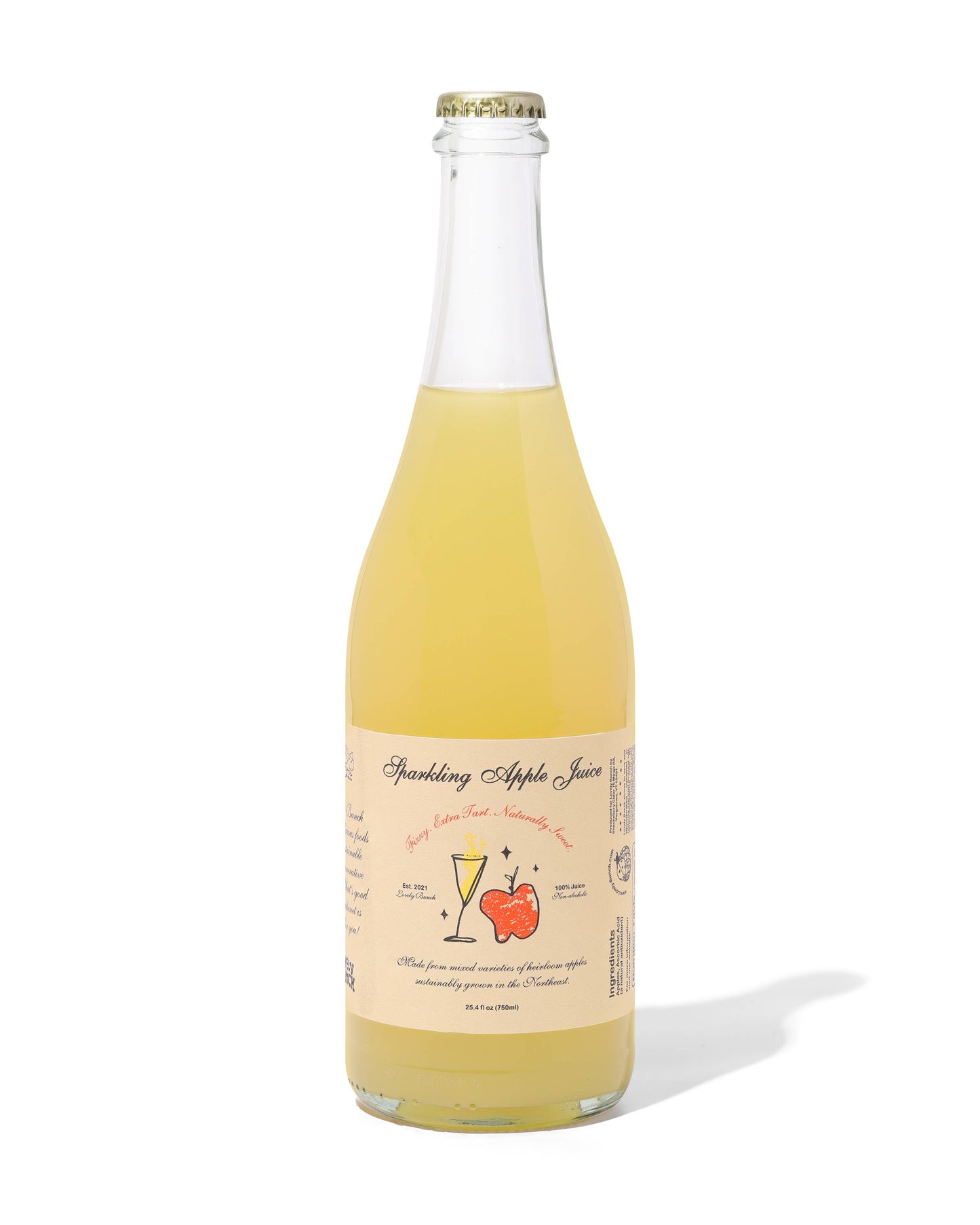 750ML Sparkling Apple Juice