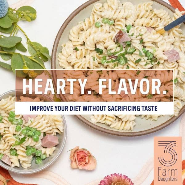 High Fiber Rotini - Gut Friendly, Low GI, USA Grown Pasta