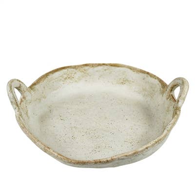 Ceramic Platter with Handles