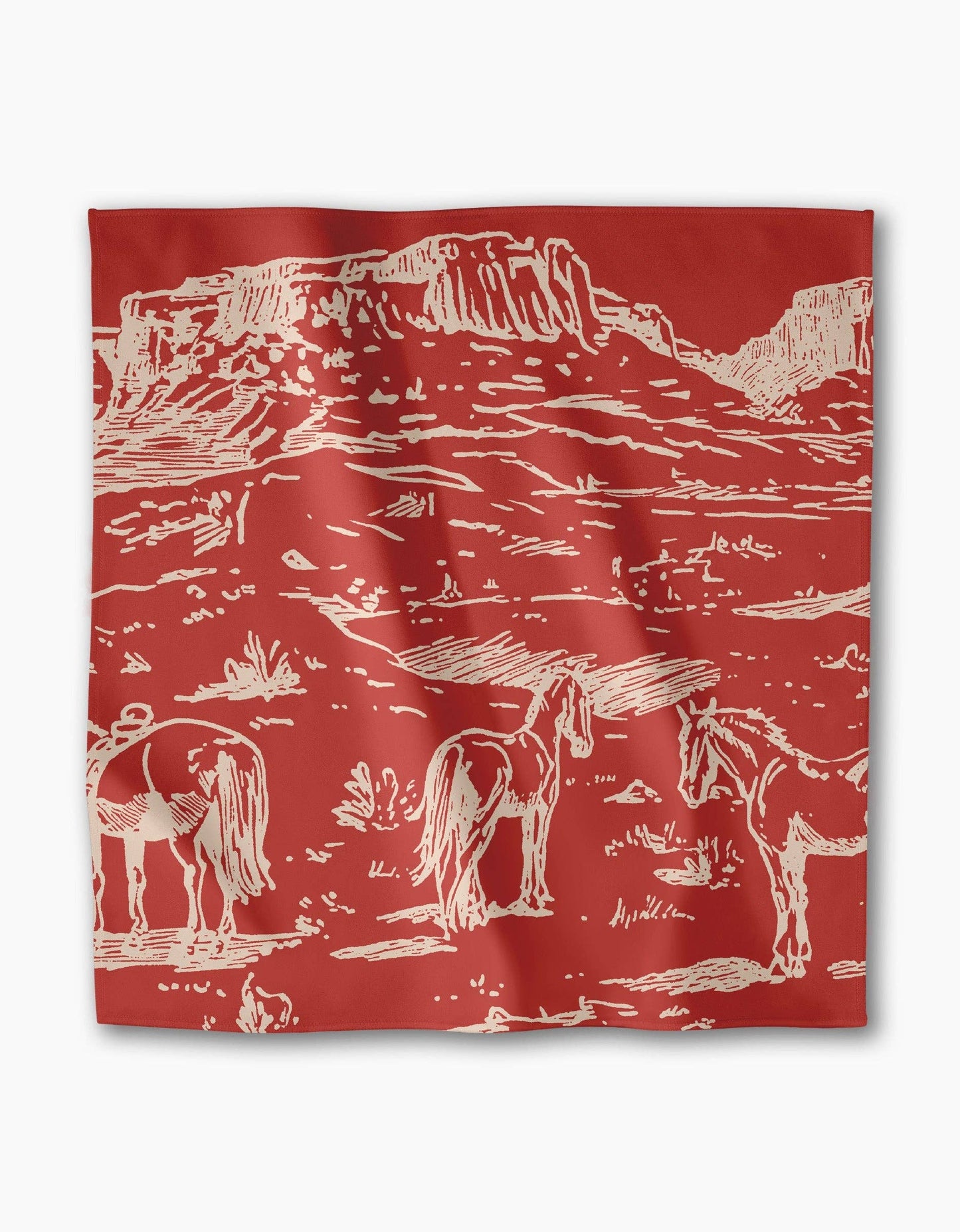 Western Scene Dinner Napkins