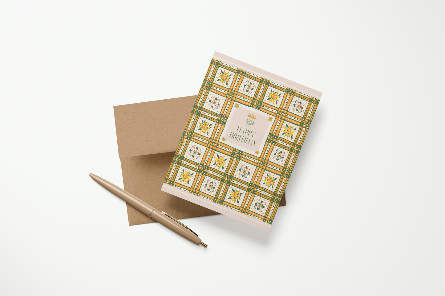Coneflower Cutie Birthday Card