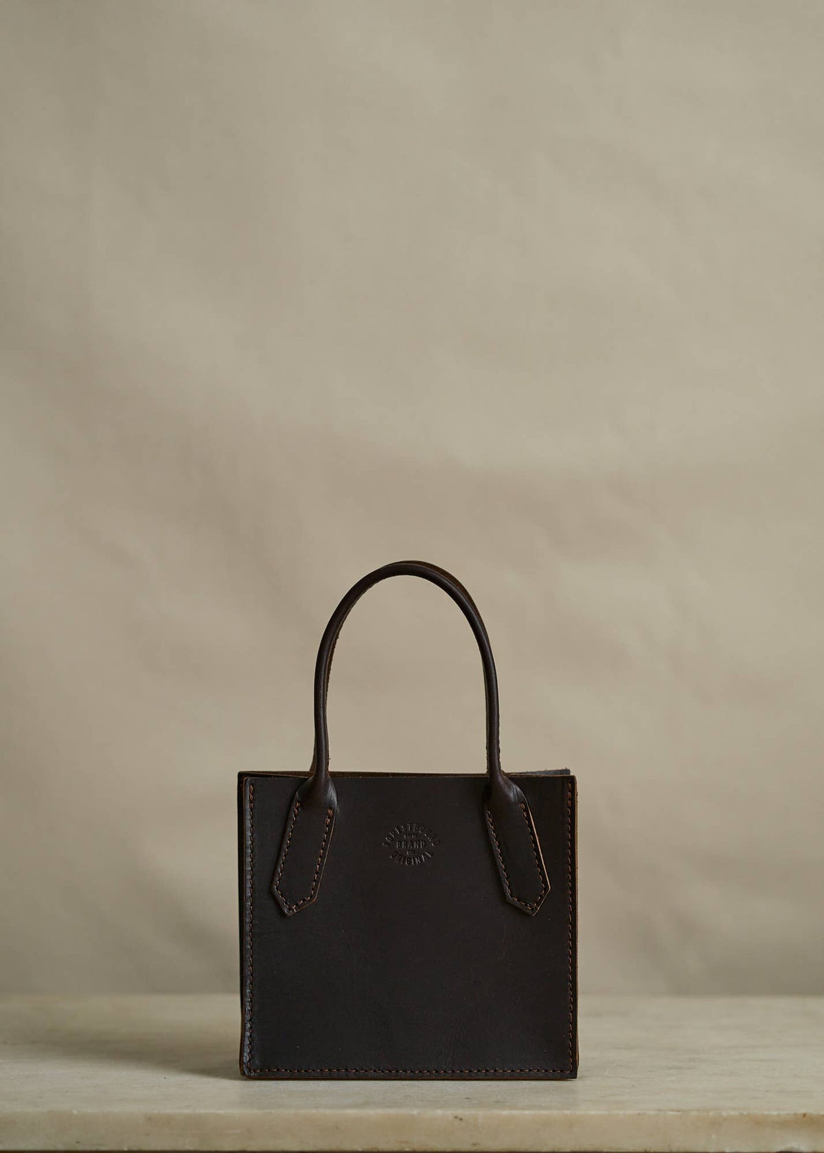 Leather Dock Bag, Bebe in Brown Latigo