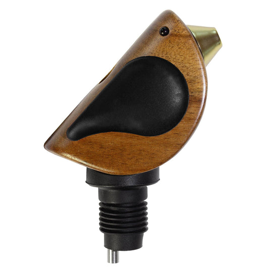Songbird Specialties® "Singing" Wine Bottle Pourer, Black