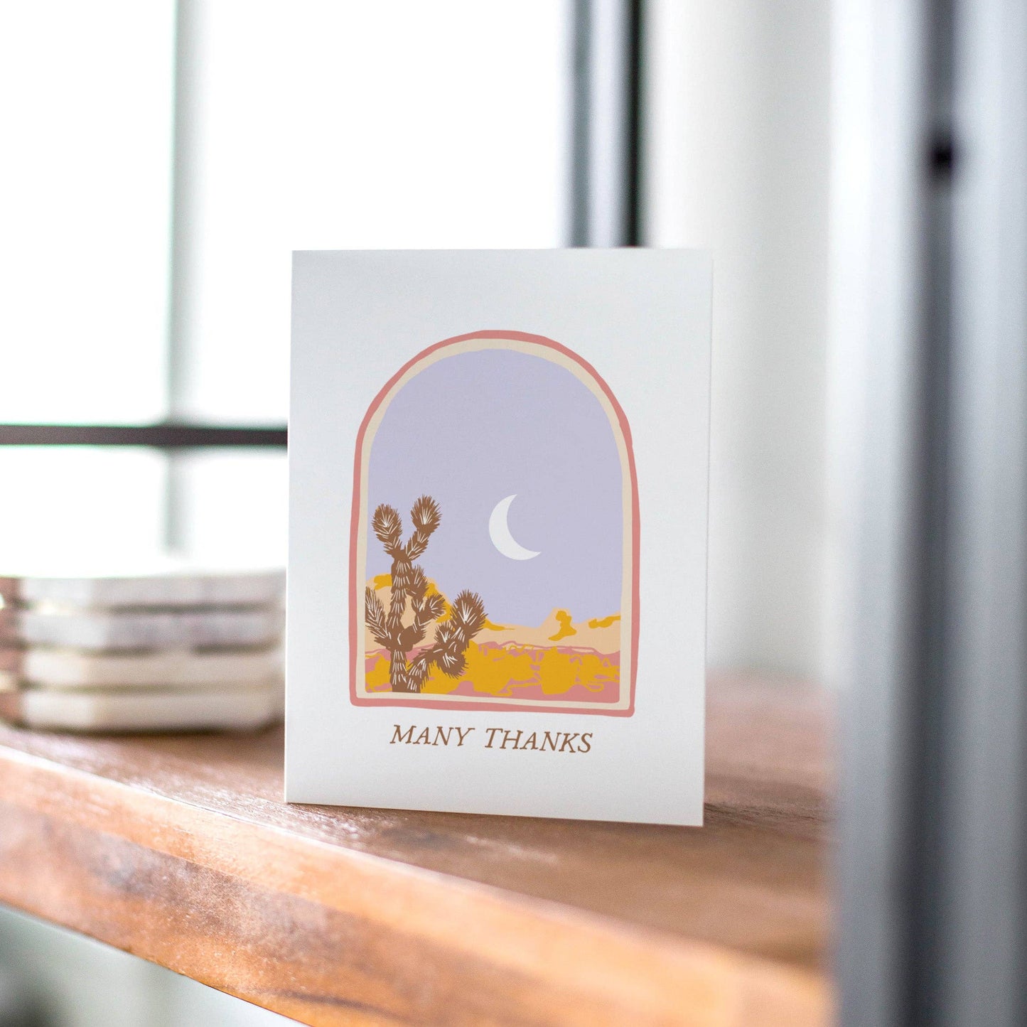 Joshua Tree Thank You Greeting Card