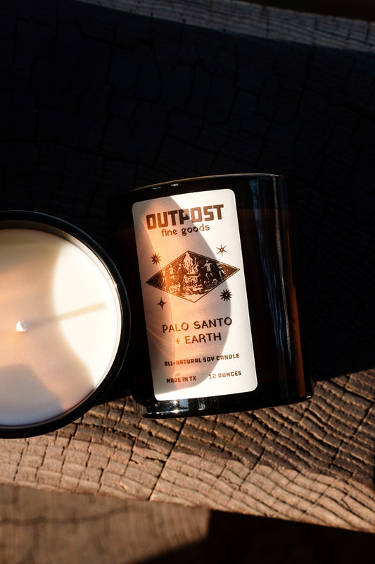 Outpost Candle - Palo Santo + Earth