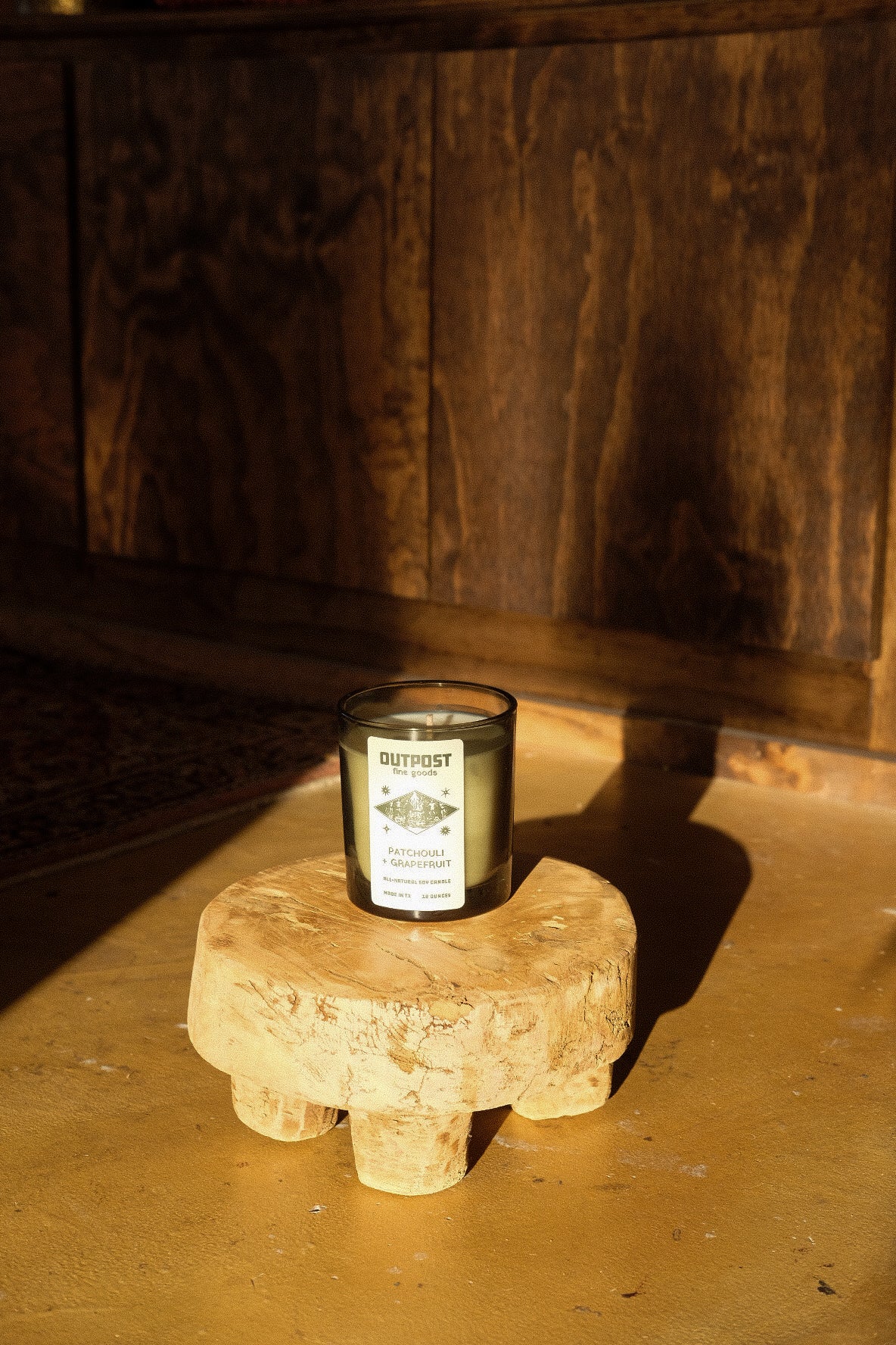 Outpost Candle - Patchouli + Grapefruit