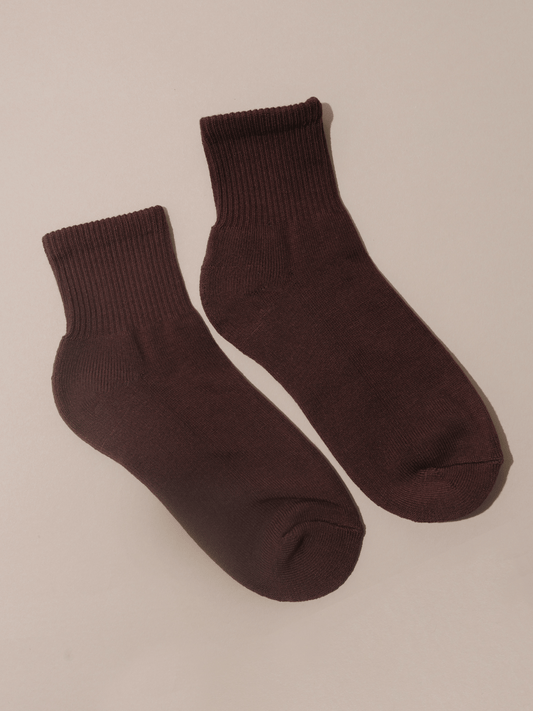 Cotton Blend Ankle Socks