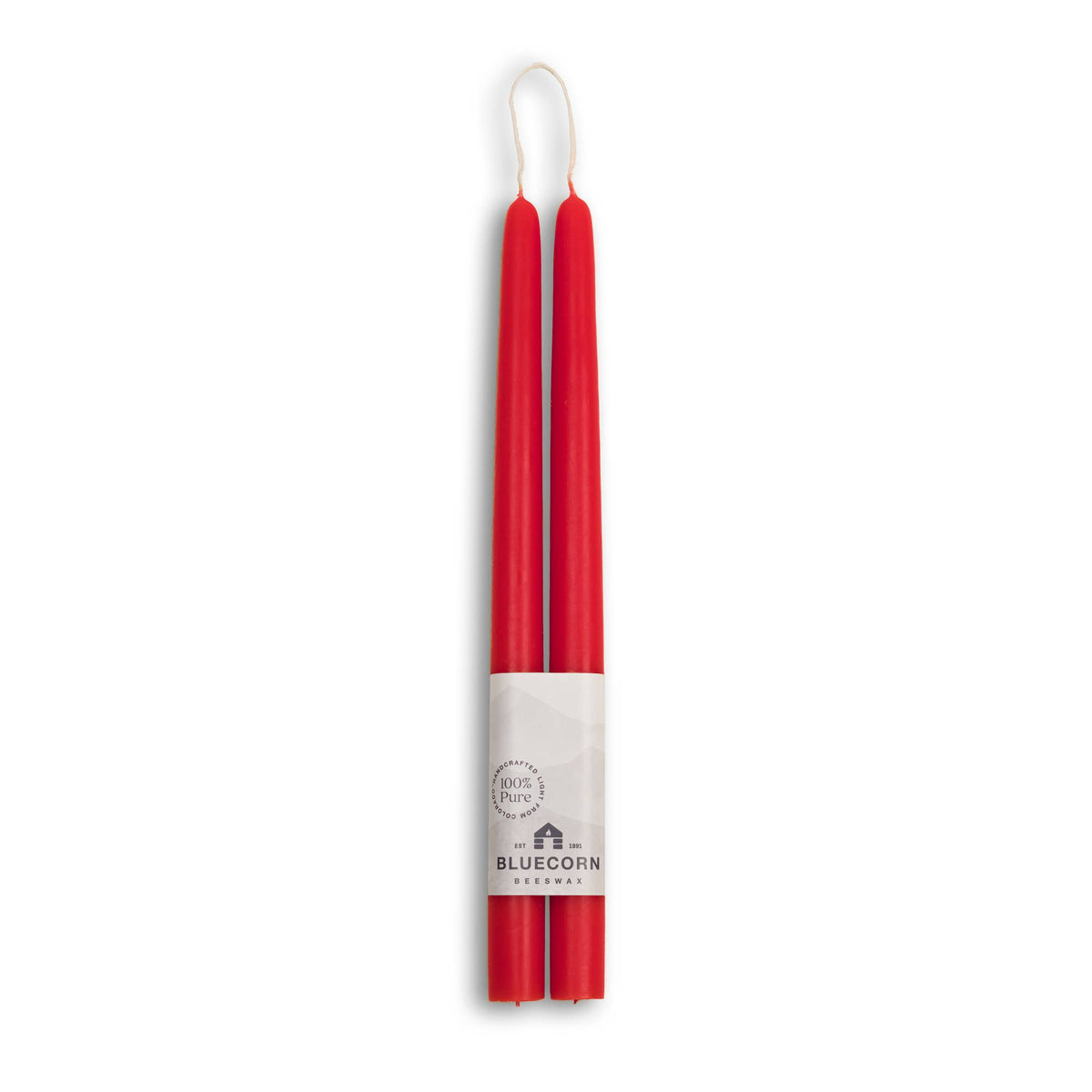 Beeswax Taper Candles – Dripless & Handmade in USA