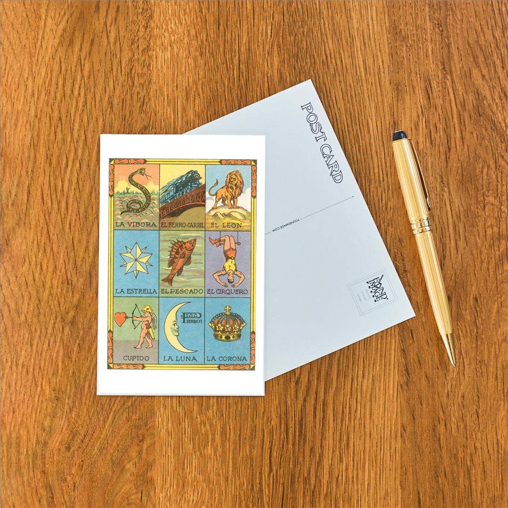 Mexican Loteria Cards Postcard