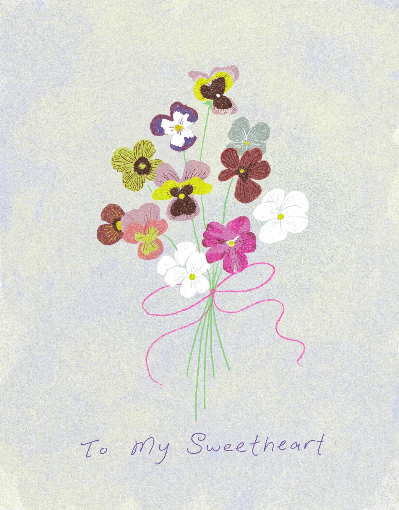 To My Sweetheart Card