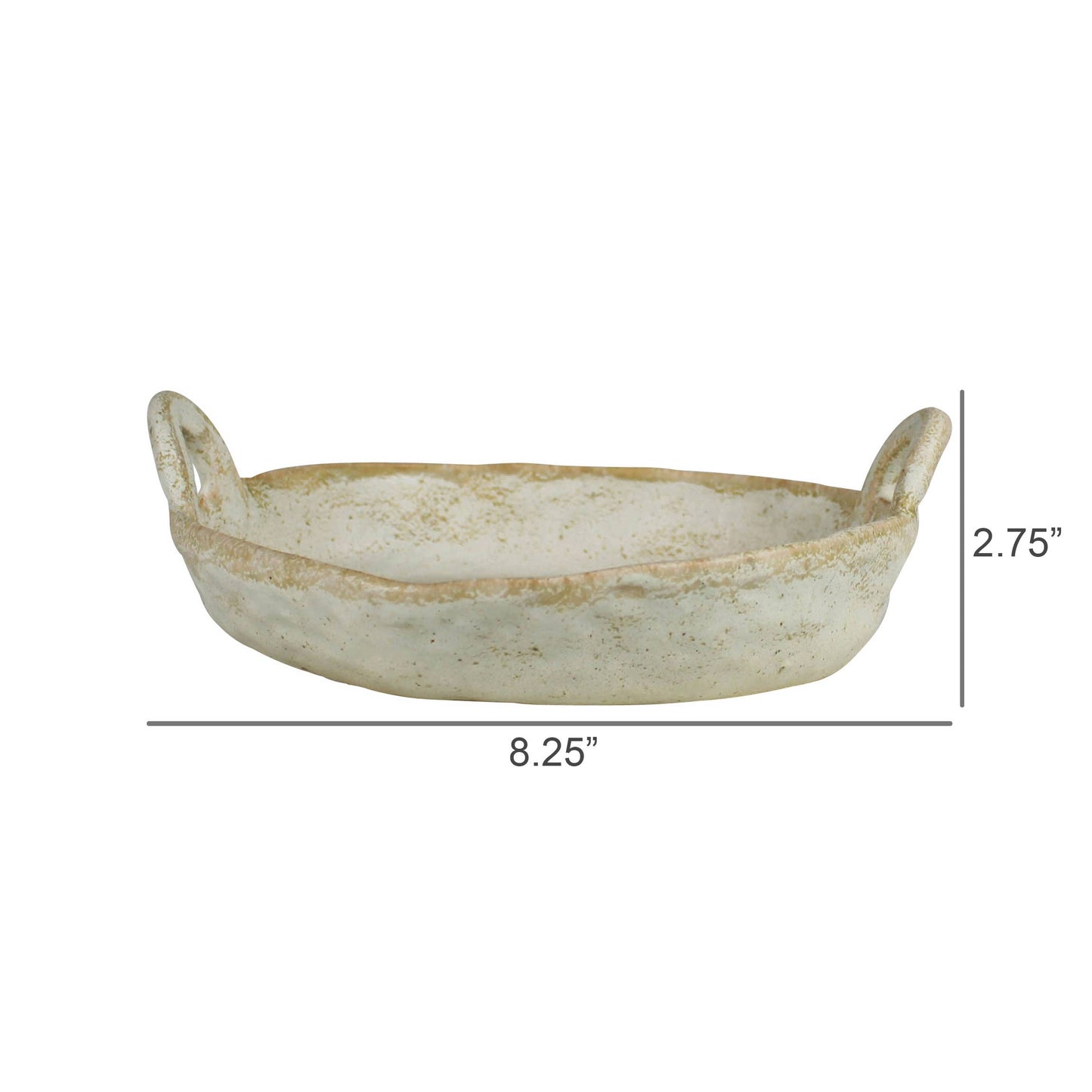 Ceramic Platter with Handles