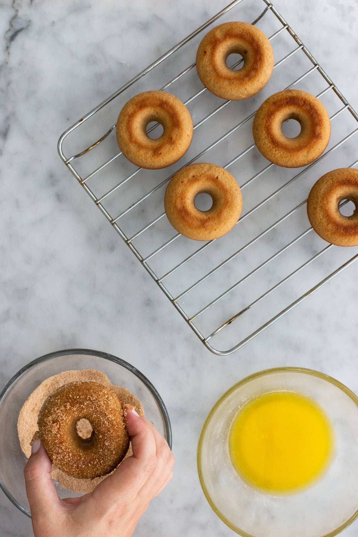 Apple Cider Doughnut Baking Mix and Silicone Donut Mold