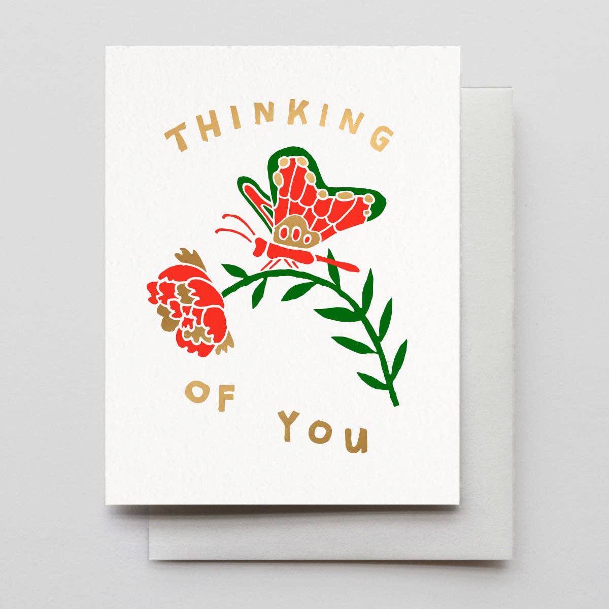Thinking of You Butterfly Card