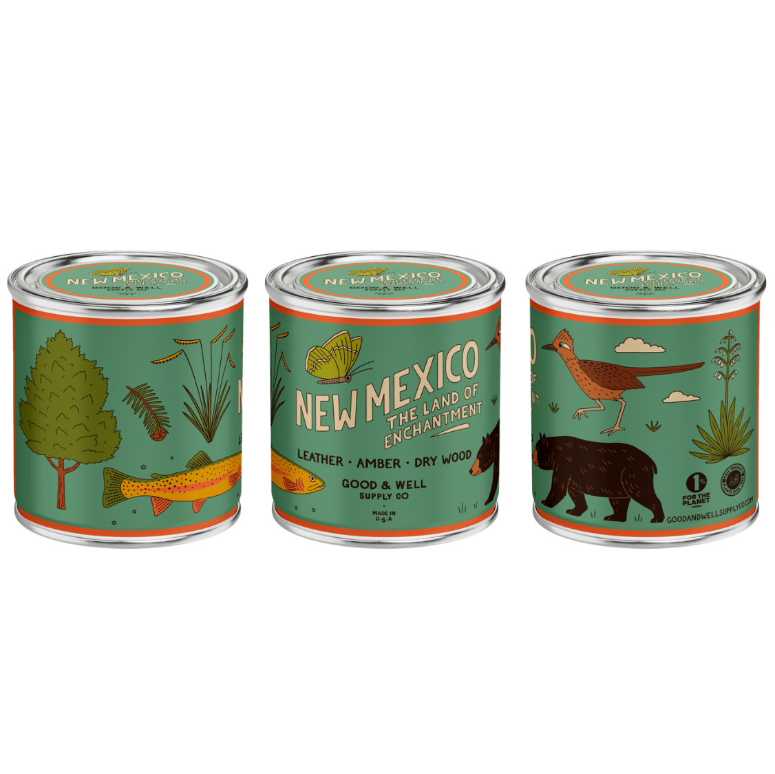 New Mexico State Soy Candle