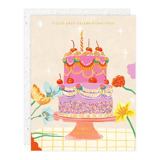 Cherry Cake Card