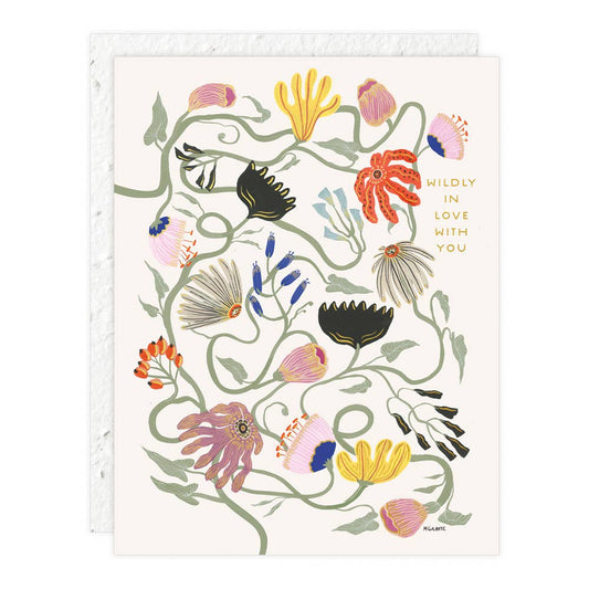 Wildy In Love Card