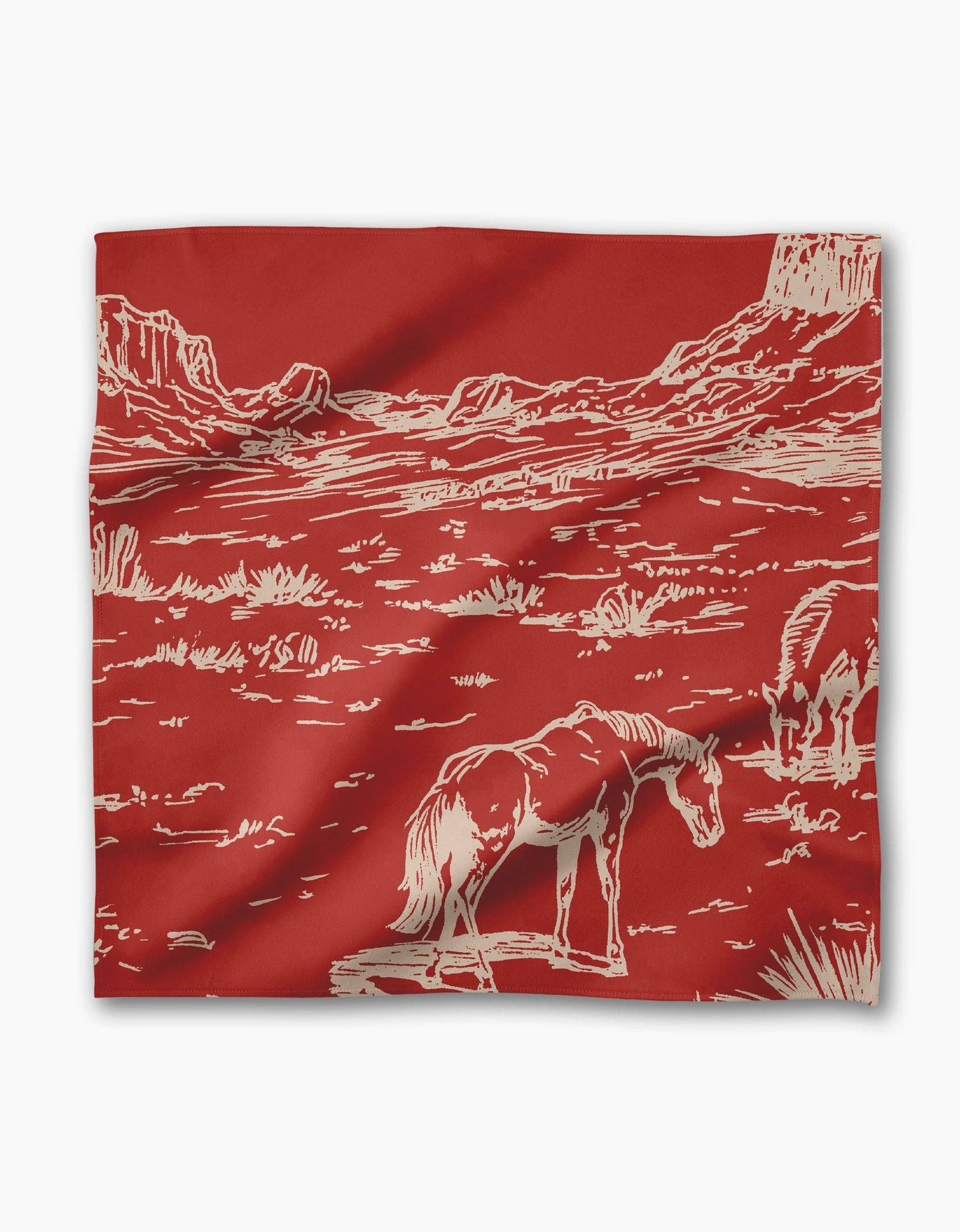 Western Scene Dinner Napkins
