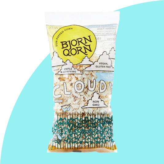 3oz Cloudy BjornQorn Popcorn