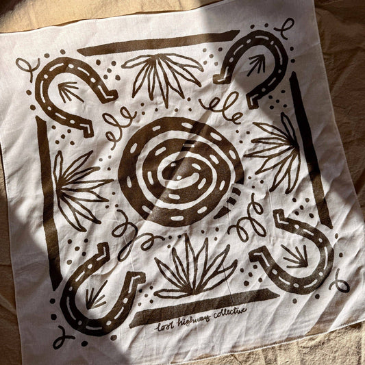 Desert Horseshoe Bandana