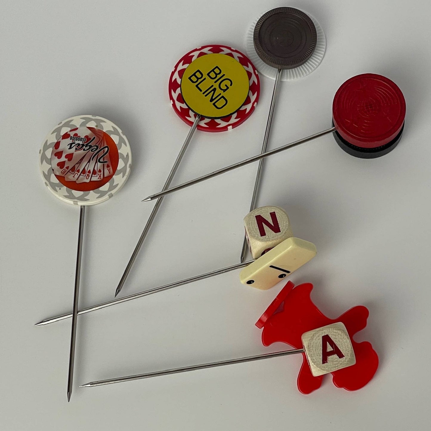 Vintage Game Piece Cocktail Picks