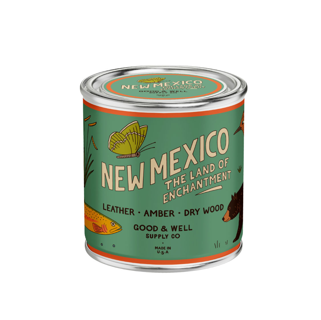 New Mexico State Soy Candle