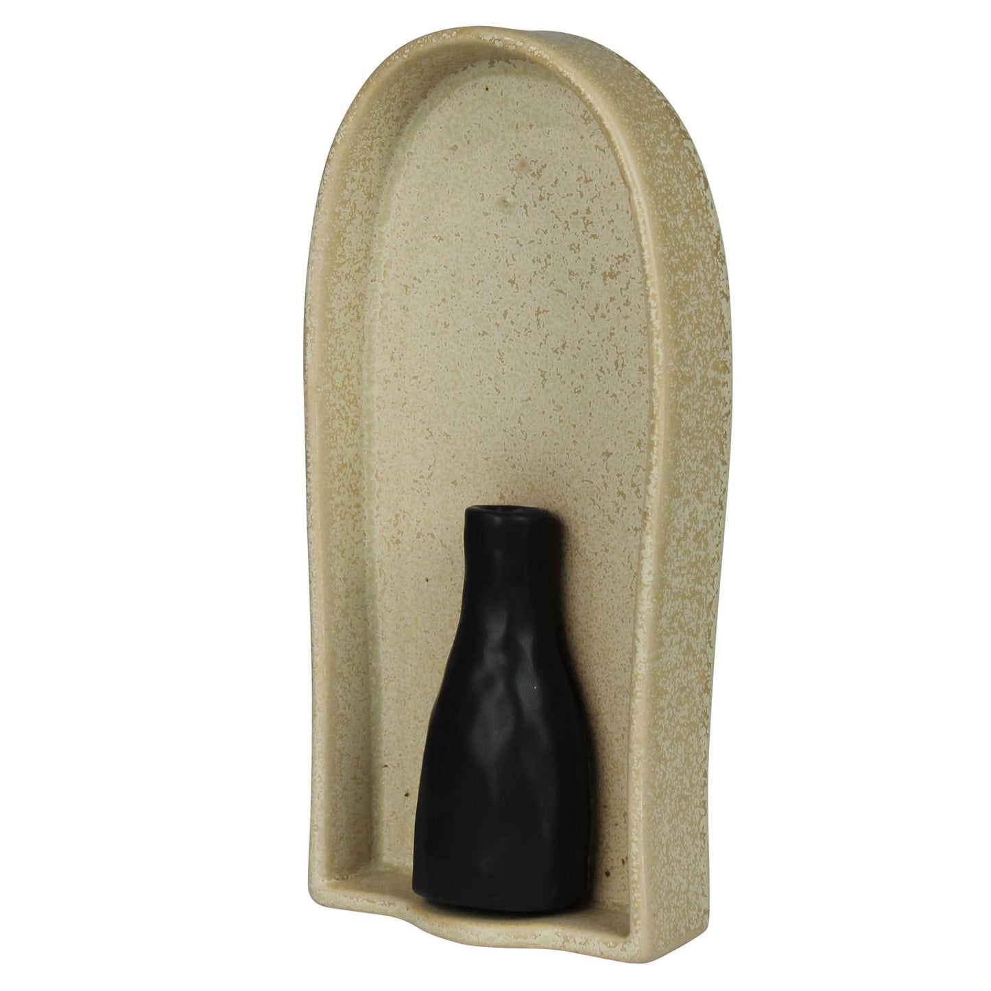 Nicho with Vase, Ceramic